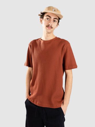 Anerkjendt Akkikki Waffle T-Shirt orange