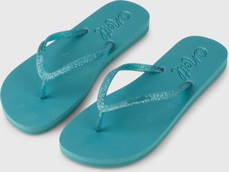 O'Neill Zehentrenner ONEILL PROFILE GLITTER SANDALS, Damen, Gr. 36, botanical heat, Synthetik, Schuhe Zehentrenner, sportlicher Stil, leicht profilierte Gummi