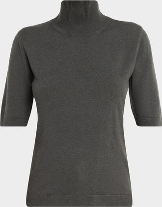 Max Mara Turtleneck Wool Knit Sweater
