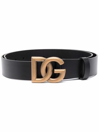 Dolce & Gabbana Cintura Dg Con Logo-Uomo