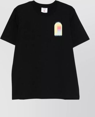 Casablanca arche graphic print crew neck t shirt