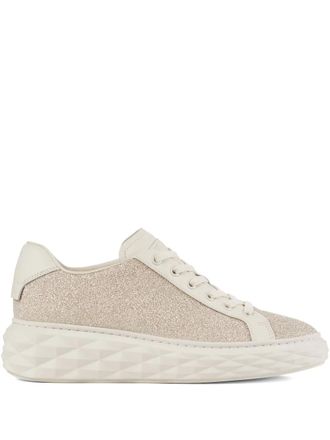 Jimmy Choo London Diamond Light Maxi F platform sneakers - Neutrals