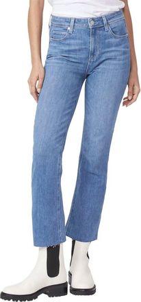 Paige Vintage Colette With Raw Stringy Hem Jeans In Shoreside