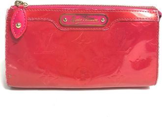 Louis Vuitton Pink Rose Pop Patent Leather Pouch Wash Bag (Pre-Owned)