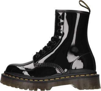 Dr. Martens 1460 Bex Patent Leder Veterschoenen - Dames - Veterlaarzen - Zwart - 36 EU - Leer - Schoenen