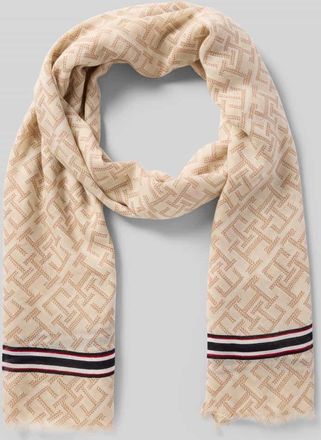 Tommy Hilfiger Tuch aus Baumwoll-Modal-Mix in Beige, Gr&ouml;&szlig;e 1