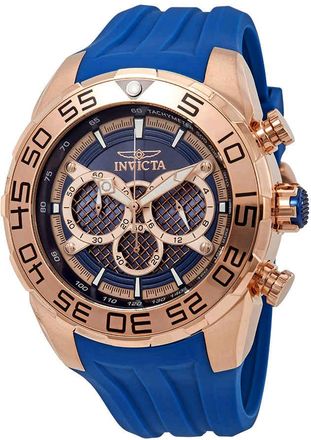 Invicta Speedway Chronograph Blue Dial Mens Watch 26305