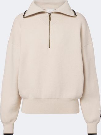 The Upside Kairo cotton-blend half-zip sweater
