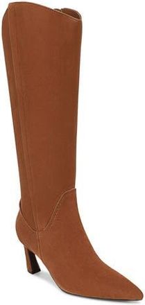 Naturalizer Emily Pointed Toe Knee High Boot in Dark Chestnut Brown at Nordstrom Rack, Size 7.5 Regular Calf