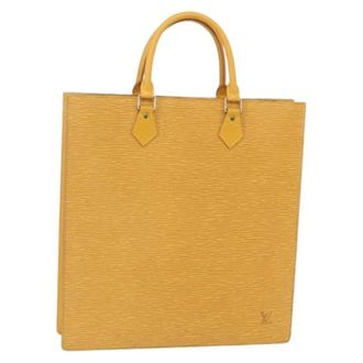 Louis Vuitton Pre-owned Tote Bags, female, Yellow, Size: ONE SIZE Pre-owned Canvas Tote