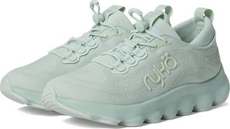 Rykä Podflow EZ Slip-On Walking Shoes Womens Shoes Icicle Green Mesh Fabric : 6.5 B - Medium, Textile