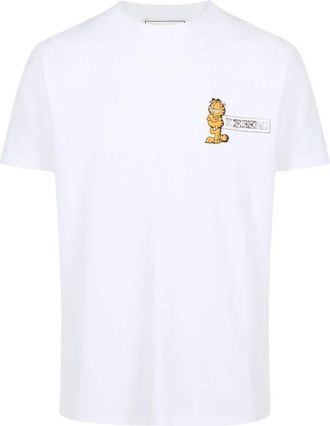 Iceberg Slim-fit wit T-shirt - Heren - T-shirts - Wit - S - Tops