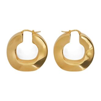 Jil Sander Accessoires, Dames, Geel, ONE Size, Oorbellen