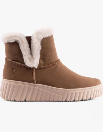 Rieker Womens Rieker N2560-24 Womens Boots Brown - Size: 7.5