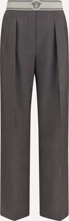 Versace Pantaloni in lana e mohair Woman 40