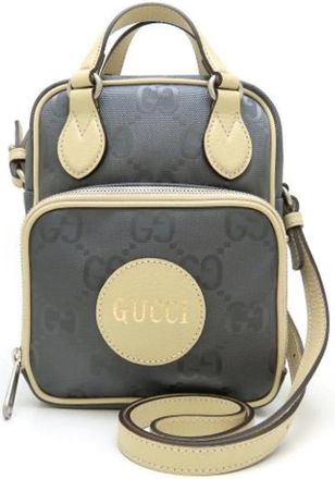 Gucci Pre-owned Handbags, female, Gray, Size: ONE SIZE Pre-owned Leather gucci-bags