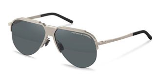 Porsche Design P8953 A281 Mens Sunglasses Silver Size 62