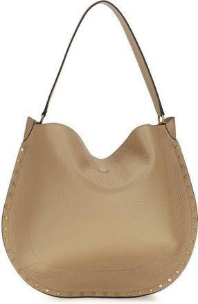 Isabel Marant Oskan Shoulder Bag Beige