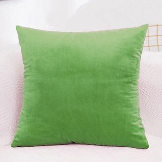 OEM Fundas De Almohada De Terciopelo Suave Y Decorativas, Fundas De Coj&iacute;n Cuadradas De Color Liso, Fundas De Almohada Para Sof&aacute;, Aptas Para Camas Y Sof&aacute;s,