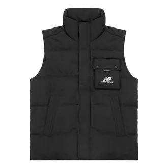 New Balance Windproof Puffer Vest Asia Sizing Black AMV14310-BK