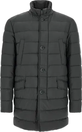 Herno Dark Grey Quilted Jacket
