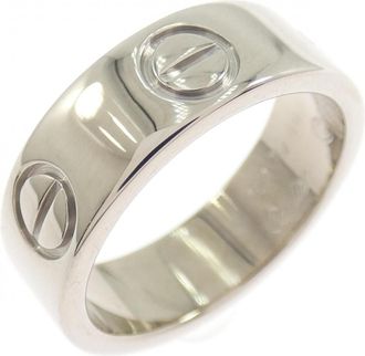Cartier Love White Gold (18K) Band Ring (Pre-Owned)