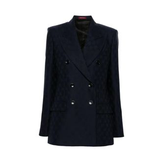 Gucci Mujer, Chaquetas, Azul, Talla: S