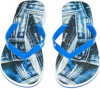 Just Cavalli Light Blue Eva Men Sandal
