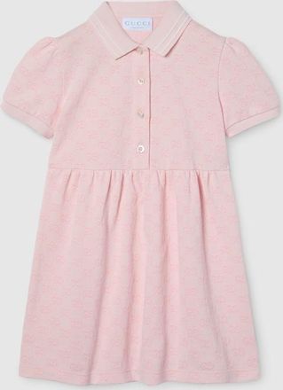 Gucci Kids - GG Cotton Dress, Pink, Ready-to-wear