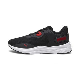 Puma Unisex Disperse XT 3 Knit Road Running Shoe, Black White-for All TIME RED, 6.5 UK