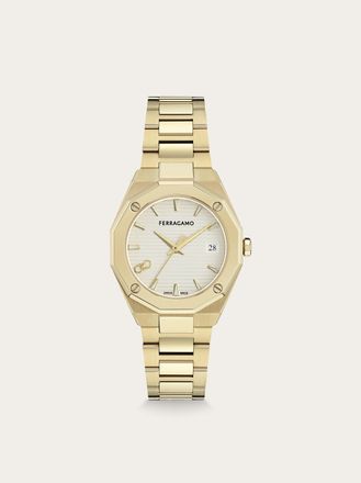 Ferragamo Women Ferragamo Edge 34mm Watch White