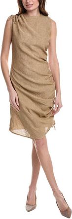 Marella Jolly Linen-Blend Mini Dress