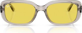 Ray-Ban 56mm Pillow Sunglasses in Yellow at Nordstrom Rack