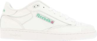 Reebok Volwassenen X Club C Bulc Leren Trainers (Wit, Groen)