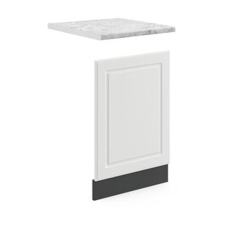 Vicco Pannello frontale R-Line, Bianco casa di campagna, 45 cm, pl Marmo