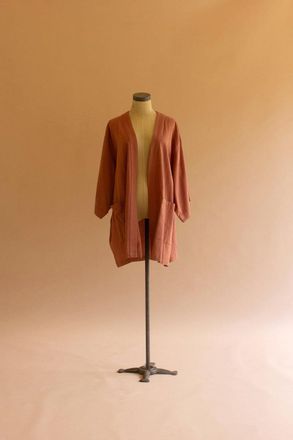 Kalalou Short Kimono With Front Pockets