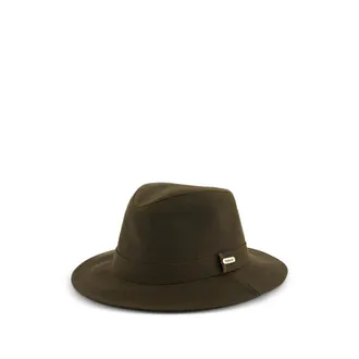Barbour LHA0401 Waxed Cotton Fedora - Green