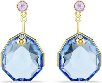 Swarovski Gema Gold-Tone Plated Crystal Earrings
