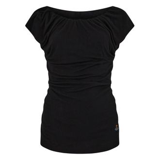 Vivienne Westwood Top con detalles rizados - Tops - Mujer - Negro - M