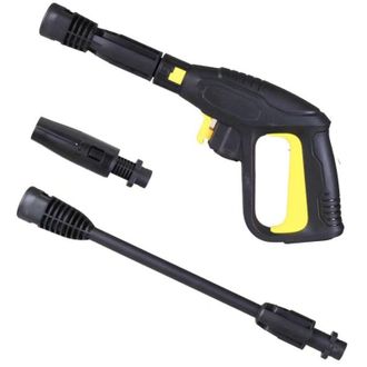 OEM Pistola De Hidrolavadora De Alta Presi&oacute;n - Repuesto Con Lanza De Extensi&oacute;n, Conexi&oacute;n R&aacute;pida, Compatible Con Karcher K2 K3 K4 K5 K6 K7 (150 Bar / 2175 