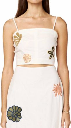 Cleobella Sage Top In Ivory Multi