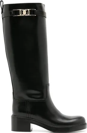 Ferragamo Gancini 55Mm Knee Boots