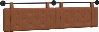 vidaXL Cabecero Colgante Marr&oacute;n Pu Antiguo Vidaxl