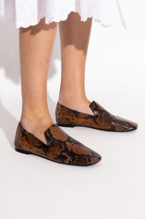 Iro Tuxedo Loafers Shoes, Womens, Brown