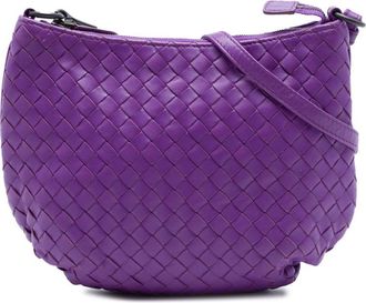 Bottega Veneta Pre-owned Bottega Veneta Small Nappa Intrecciato Crossbody Ladies 1Z4F2IM8MXFL0JH8
