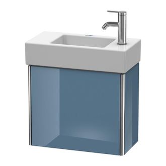 Duravit Duravit Xsquare Vanity Unidad De Pared 48.4x24.0 Cm, 1 Puerta, Parada A La Derecha, Para El Lavabo Vero Air 072450, Color (frente/cuerpo): Laca De Alt