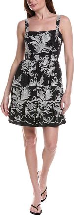 Julia Jordan Embroidery Mini Dress