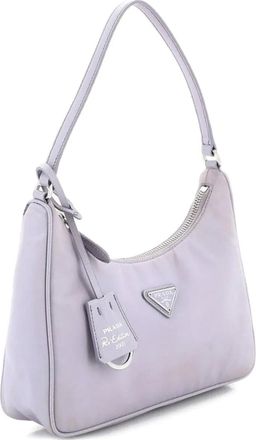 Prada Borsa passepartout mini Re-Edition 2000 in tessuto - Viola