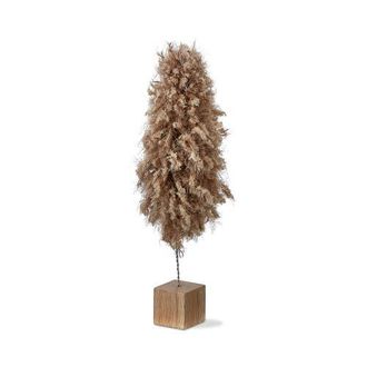 Tag Minky Fleece Tree Sculpture Taupe Brown Holiday Decor at Nordstrom