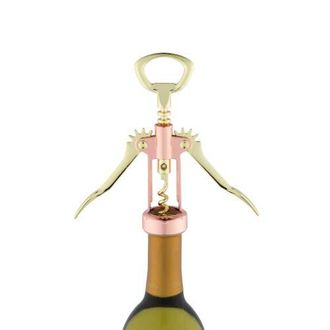 Twine Winged Corkscrew in Copper & Gold at Nordstrom